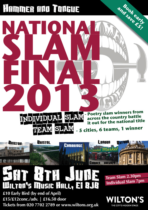 The Hammer and Tongue National Slam Final 2013
