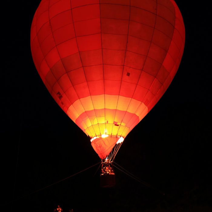 AT THE BALLOON FESTIVAL