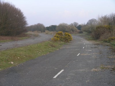 Abandoned section of the A48