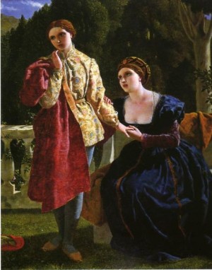 Viola and the Countess by Frederick Richard Pickersgill 1859