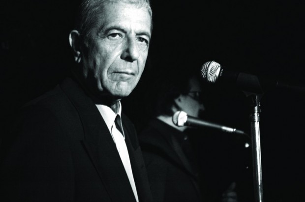 Persistently poetic: Leonard Cohen.