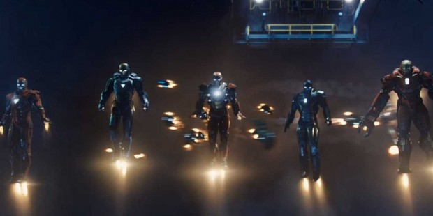 Too many suits? Iron Man 3, directed by Shane Black.