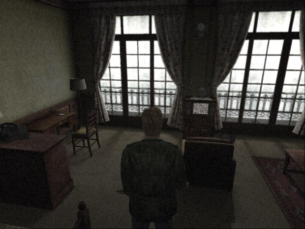 Screenshot from a hotel in Silent Hill 2
