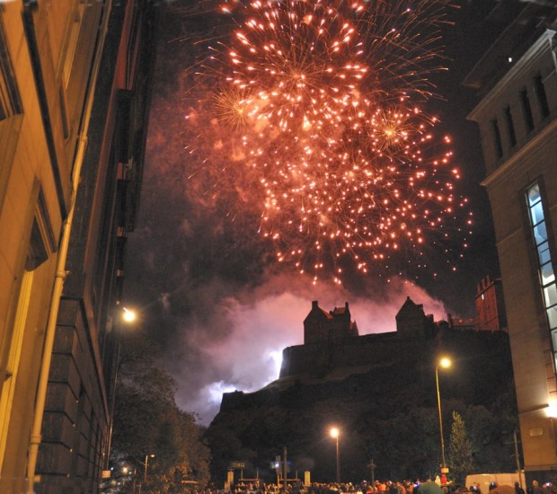 The end of the Edinburgh Festival. Flickr Commons photo courtesy of Neil Roger.