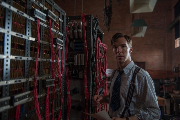 More than just Sherlock in a tie: Benedict Cumberbatch as Alan Turing.