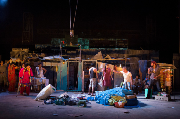 Behind the Beautiful Forevers is adapted from Katherine Boo's eponymos book, based on her three years of experience in a slum near Mumbai airport. Photo by Richard Hubert Smith.