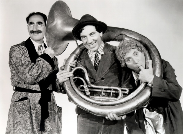 Groucho, Chico & Harpo get horny.