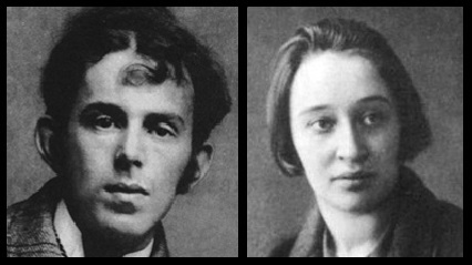 Poet Osip Mandelstam, left, and writer Nadezhda, right, suffered persecution, exile and tragedy at the hands of the Stalinist authorities.