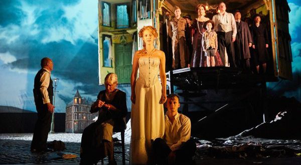 An Inspector Calls, directed by Stephen Daldry, at the Playhouse Theatre in London's West End.