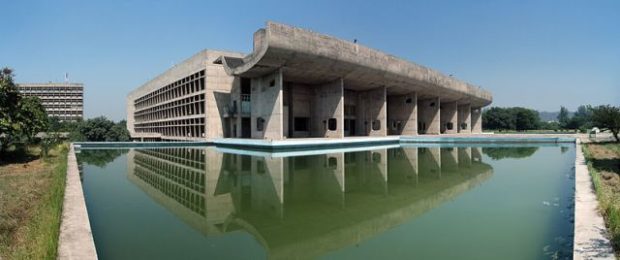 The Chandigarh College of Architecture, a central plank of Le Corbusier's modernist vision for the city. Photo courtesy of Urban Ghosts Media.