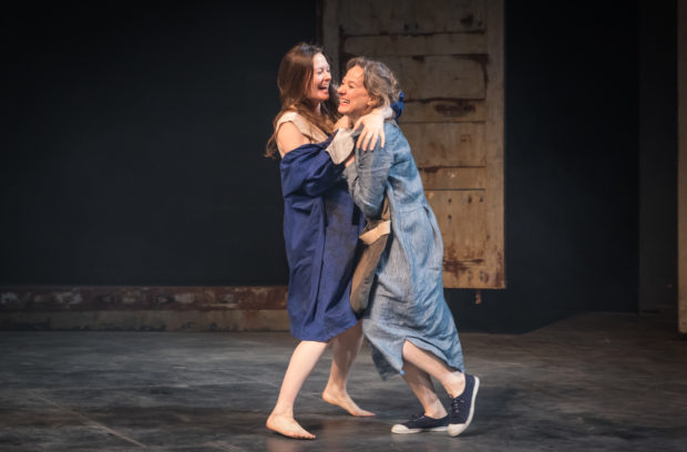 My Brilliant Friend Part 1. Catherine McCormack (Lila) and Niamh Cusack (Lenu). Photo credit Marc Brenner (1)