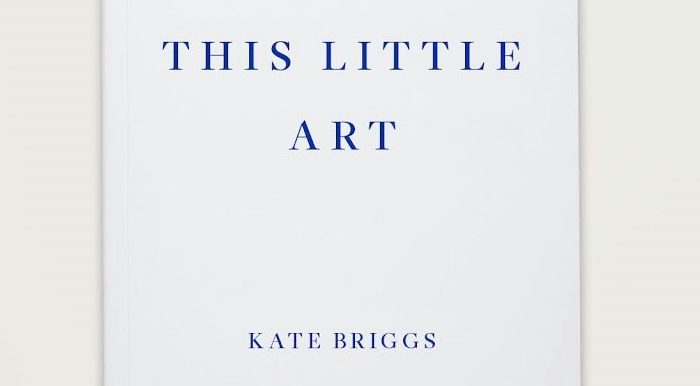 All of it, all at once: <em> This Little Art </em> by Kate Briggs