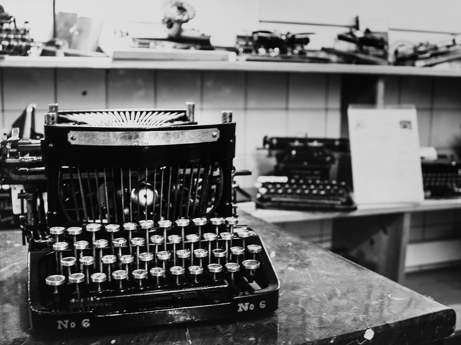 When fast didn’t matter the Lausanne Typewriter Museum Litro Magazine