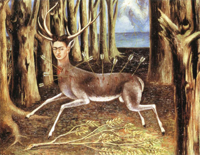 Frida Kahlo The Wounded Deer 1946 – ekphrasis writing prompt