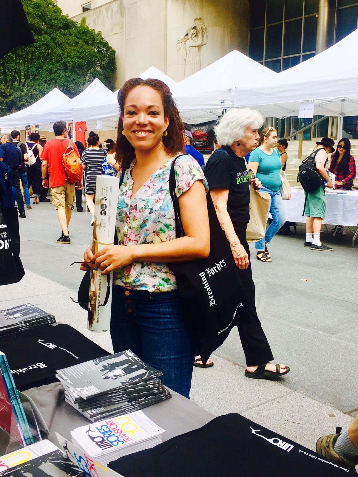 Litro Breaking Borders event at Brooklyn Book Festival